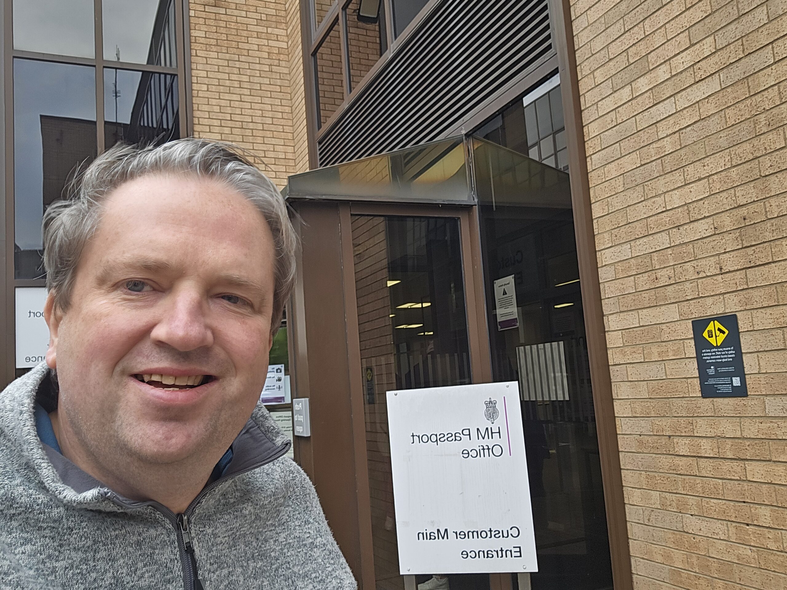 HM Passport Office Customer Main Entrance, Glasgow