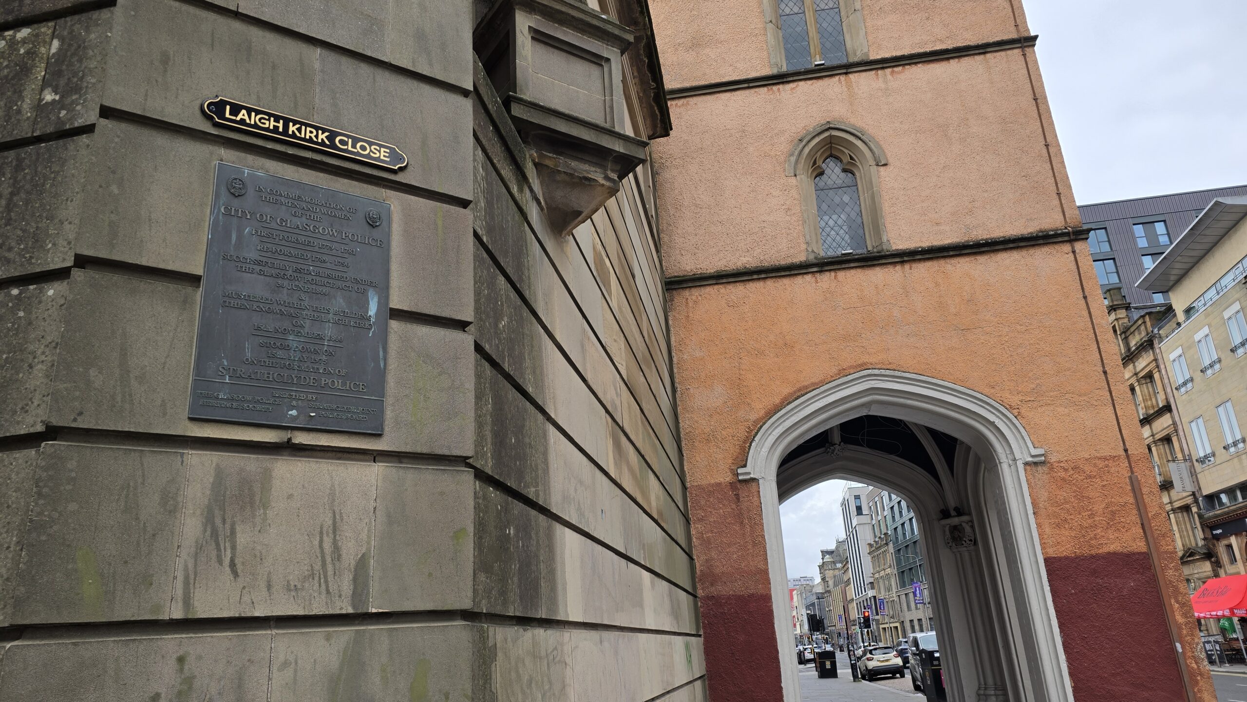 Merchant City building detail, Glasgow