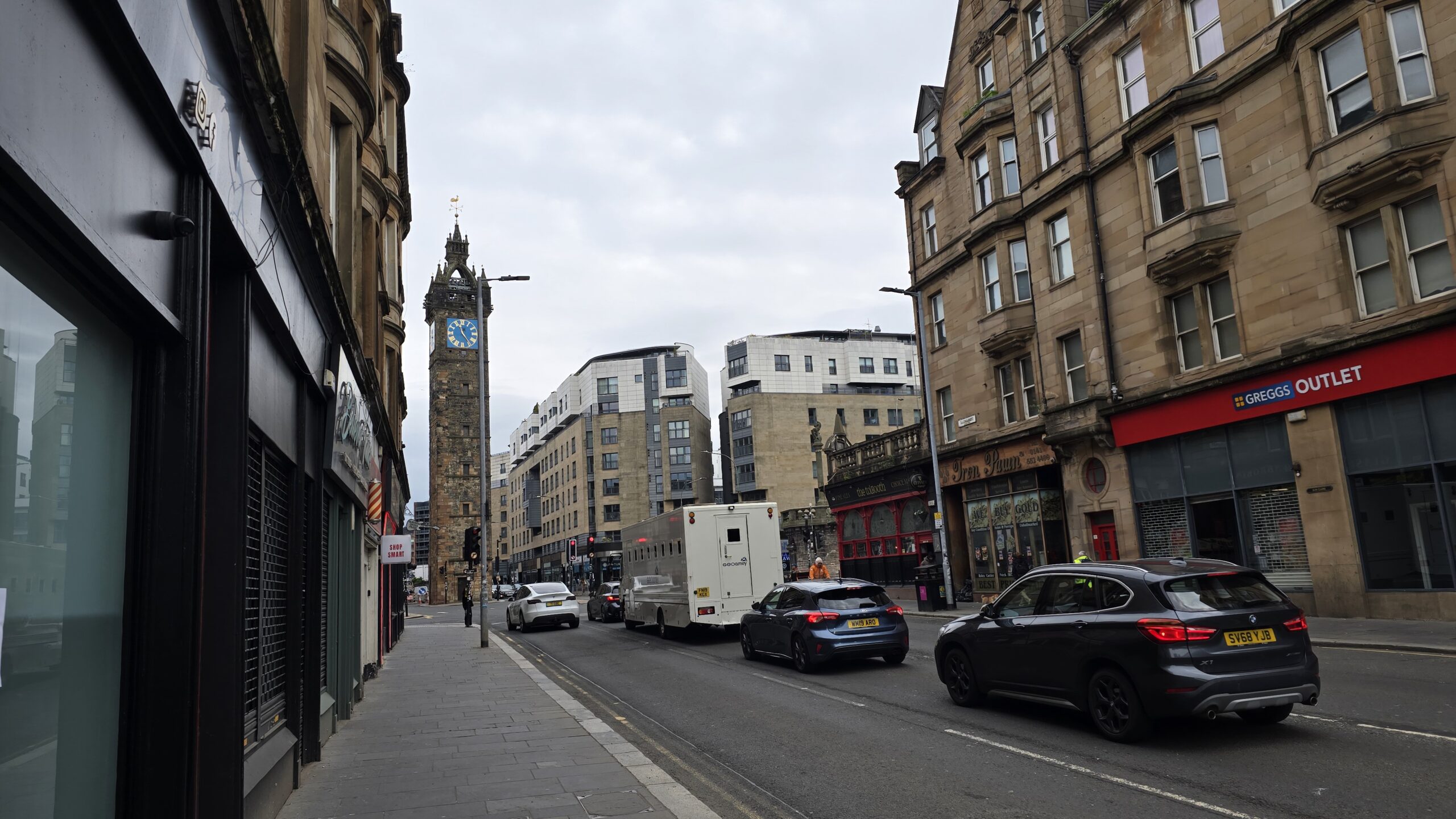 Merchant City streetscape, Glasgow