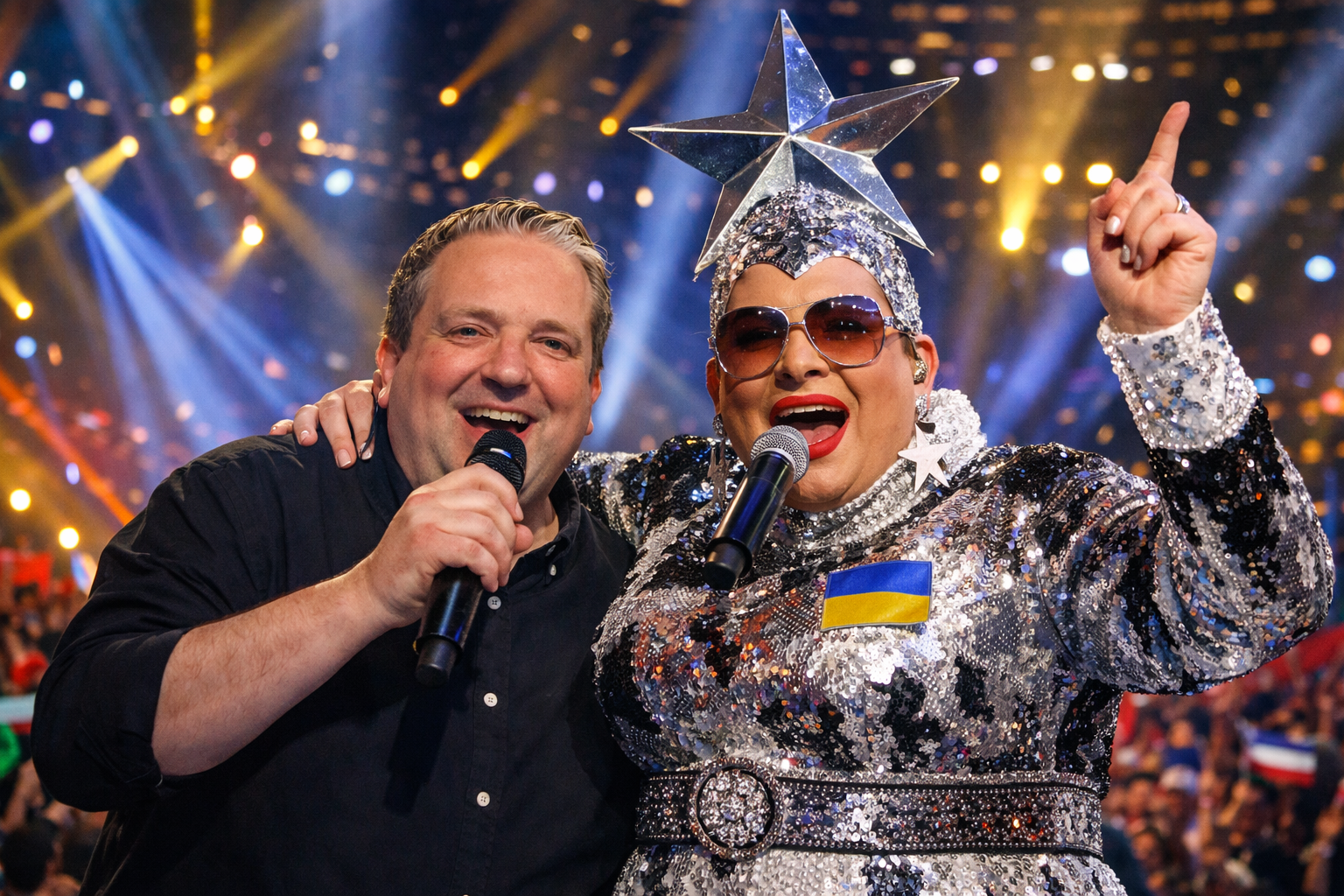 The Eurovision crowd and arena atmosphere